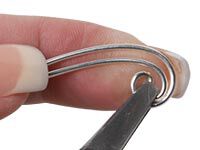 File on spiraled wire
